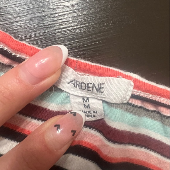 Multi-Colored Striped Halter Top - Picture 3 of 3